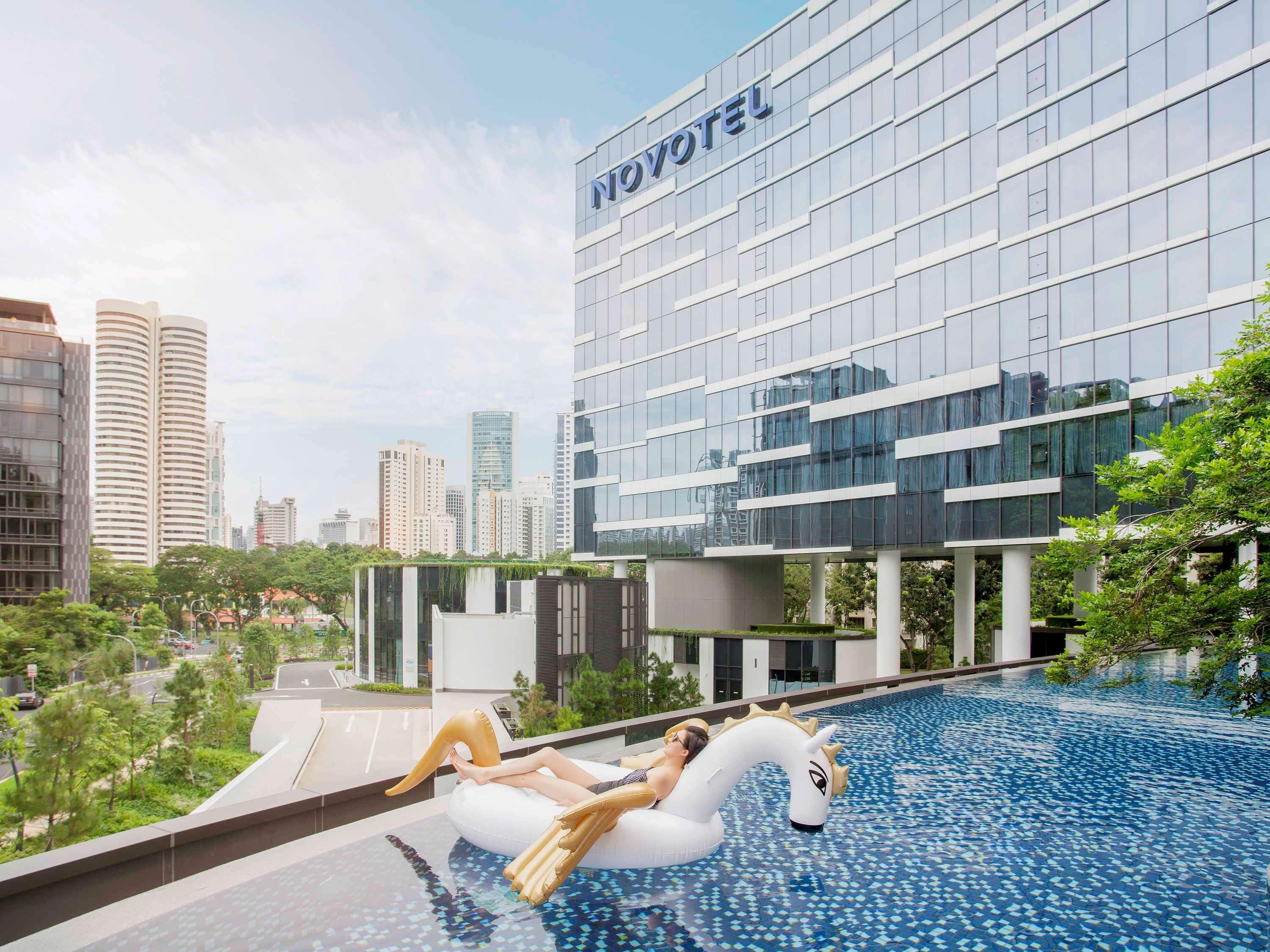 Novotel Singapore On Stevens Bagian luar foto